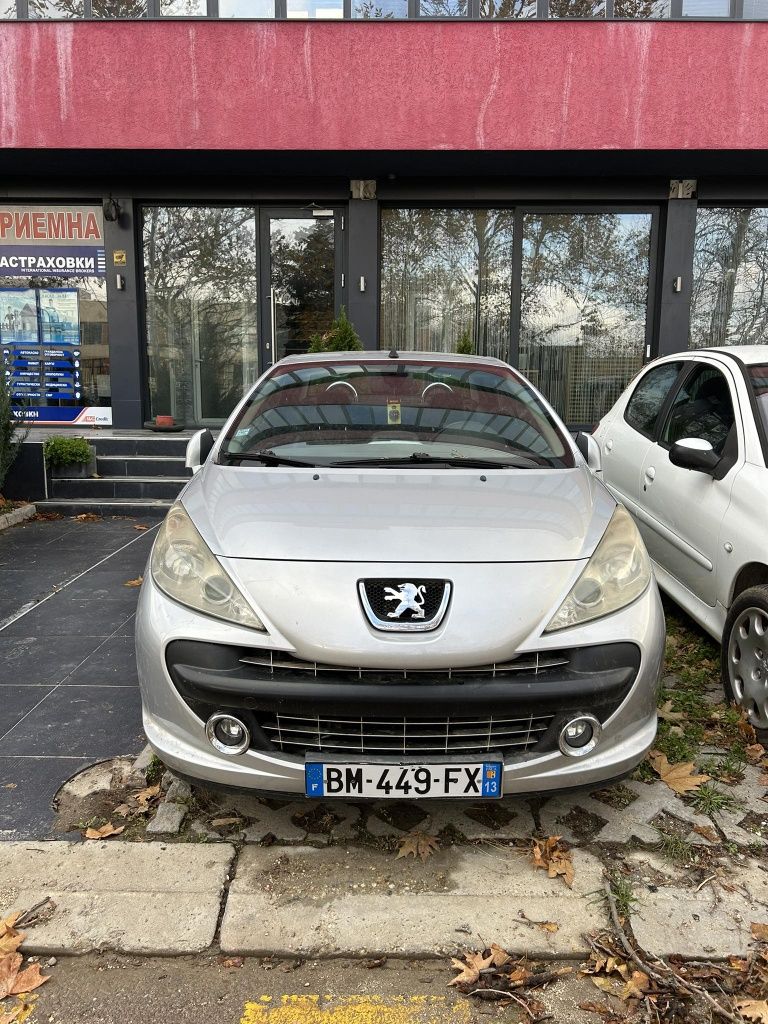 Peugeot 207 CC 1.6 hdi нов внос Франция