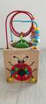 Cub educativ din lemn, 7 in 1, Montessori
