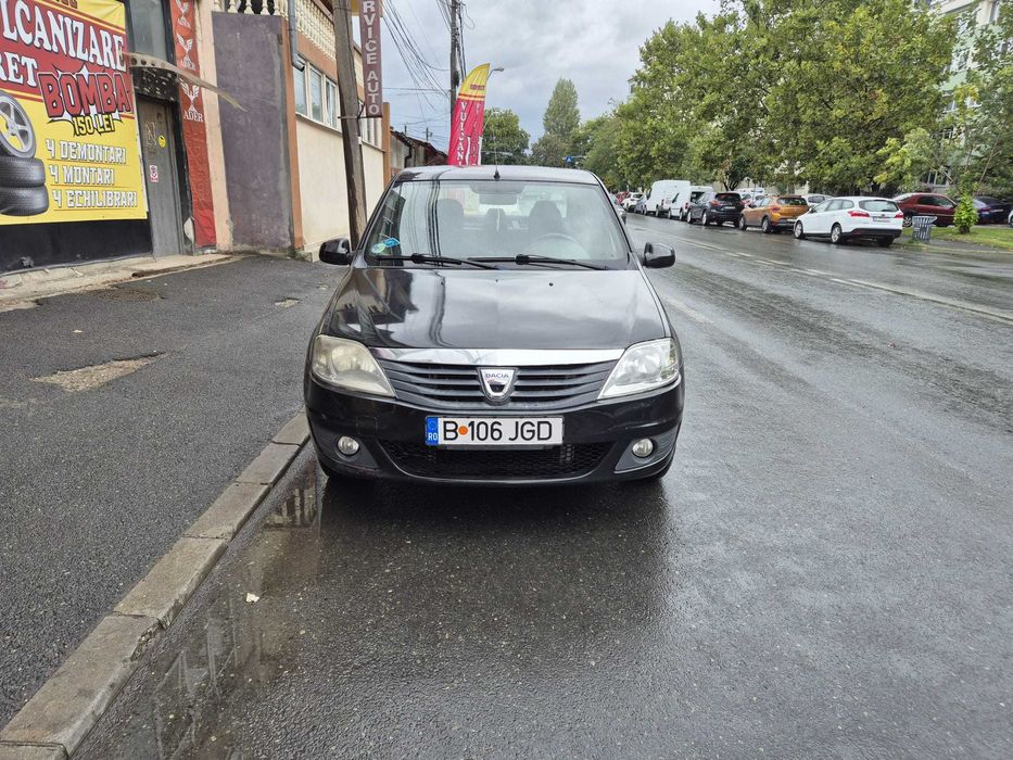 Dacia Logan blackline an 2011,benzina cu gaz, cash sau rate