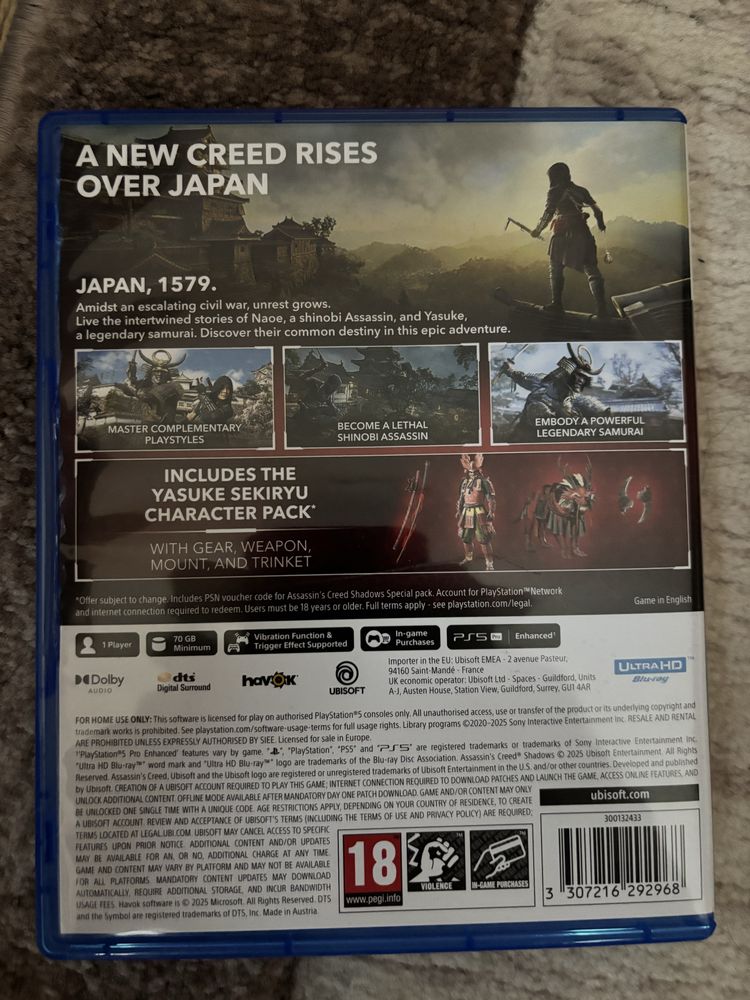 Assassin’s creed SHADOW !!