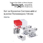 Полиамидни Конзолни/Плъзгащи Системи 400 / 450 / 650 / 900 кг