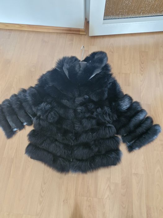 Blana naturala 2 in 1 Red Fox marime M