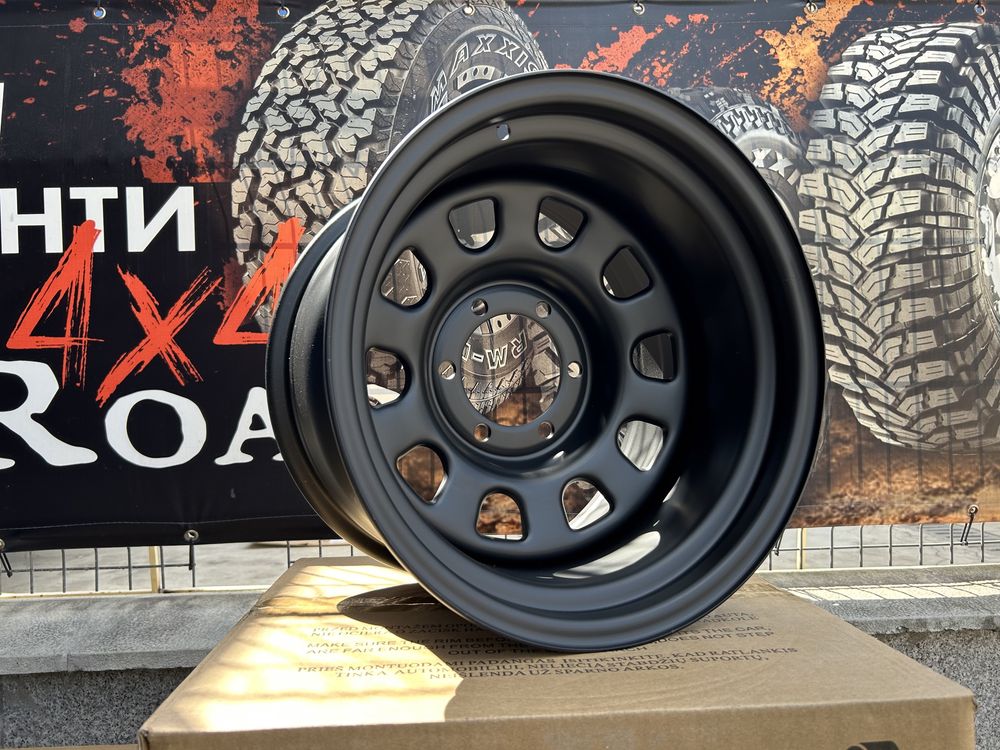 16" 6х139.7  Минусови Стоманени Джанти 4х4 Toyota Nissan Mitsubishi