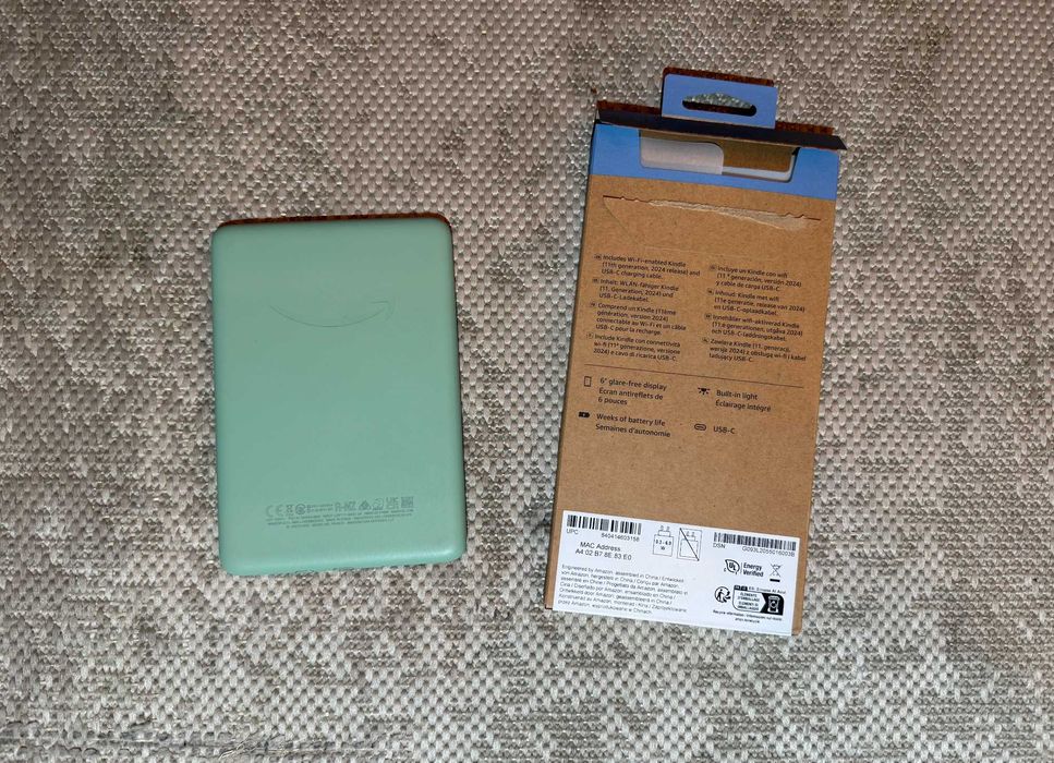 Kindle amazon gen 11 2024 16gb Verde 2024 Fara Reclame Folosit F putin
