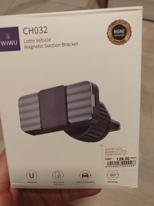 Suport dublu magnetic