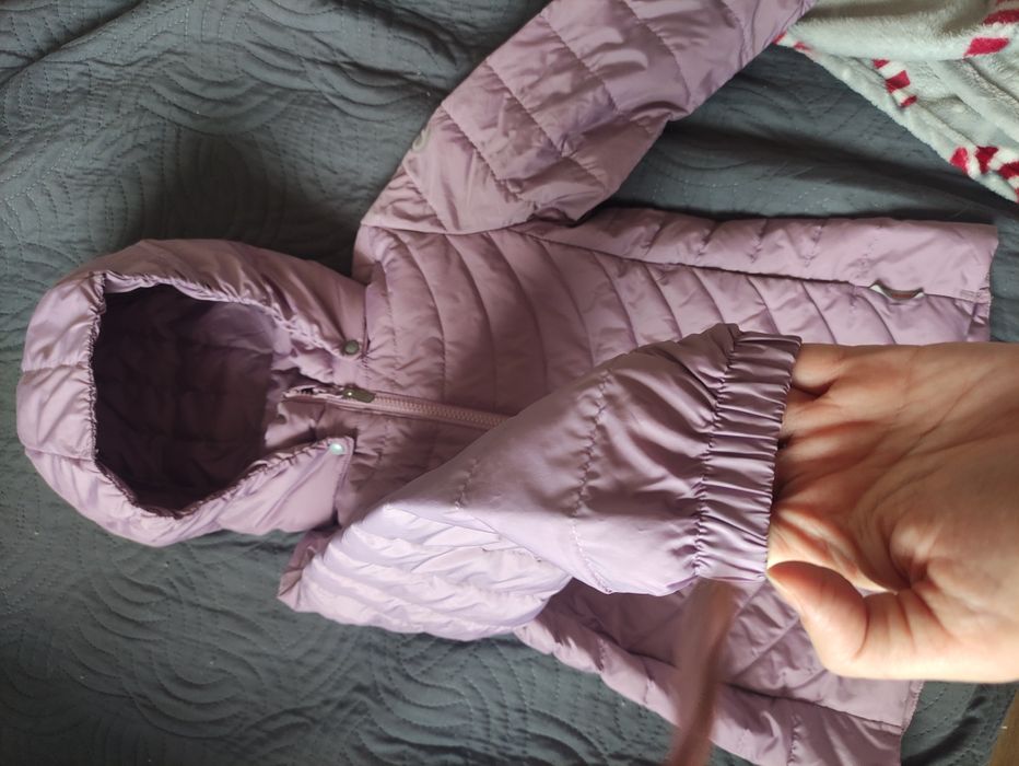 Теплые вещи на девочку 110-116