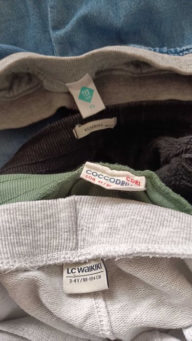 Pantaloni copii școală casual zara cotton reserved waikiki adidas nike