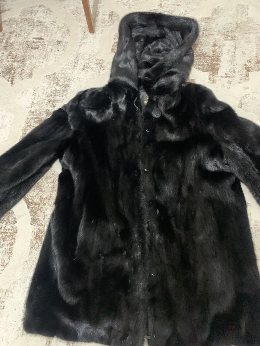 2в1 Норковая шуба бу и безрукавка