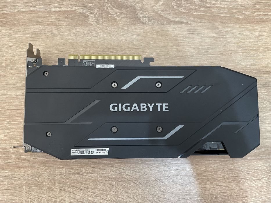 Видеокарта Gigabyte RTX2060 Windforce, (б/у, требует ремонта)