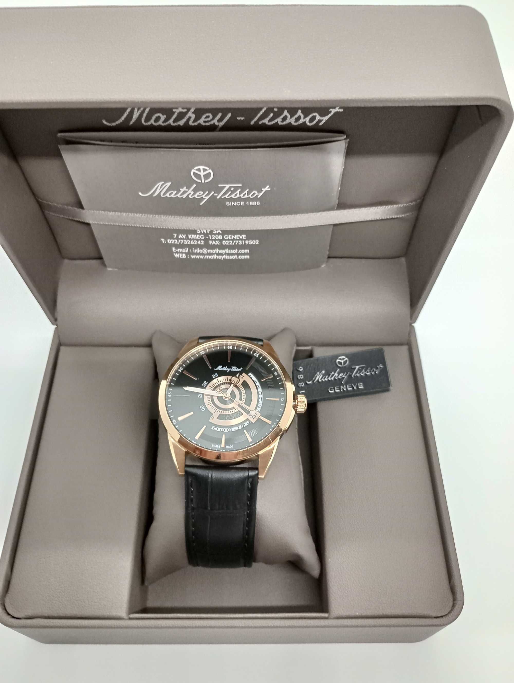 Ceas Mathey-Tissot - Mondo Date  - H711PN - Bărbați