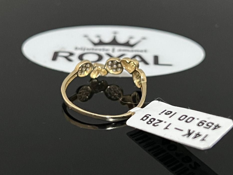Bijuteria Royal CB : Inel dama aur 14k 1,28 grame