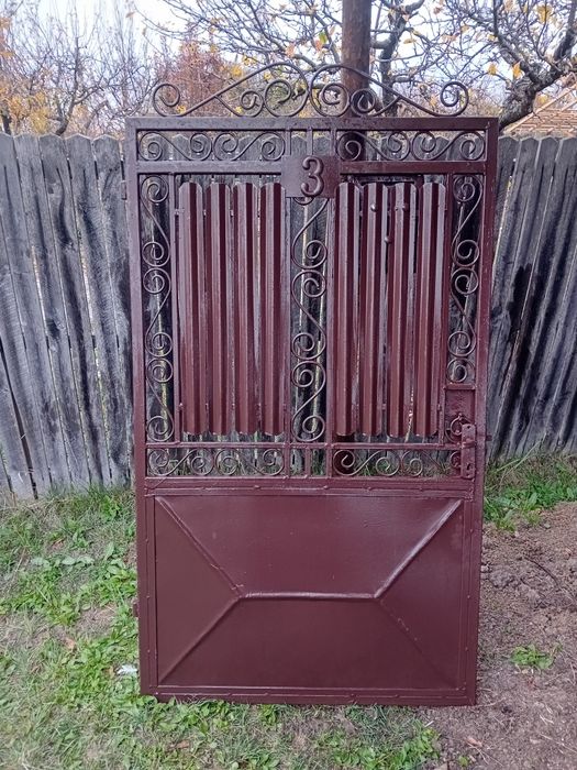 Portii auto și poarta pietonala