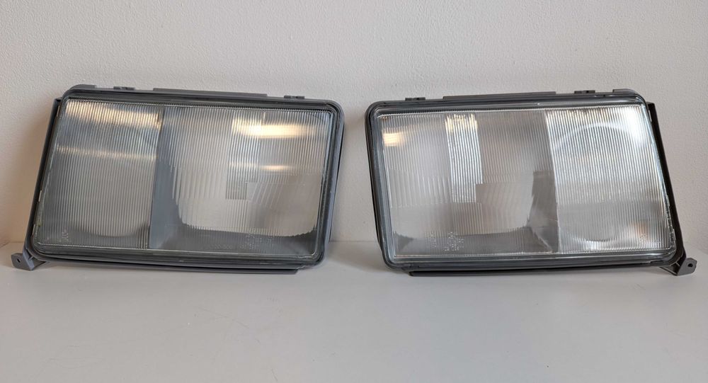 Стъкла фарове Нови Мерцедес 124 TYC Mercedes W124 фар 84-92