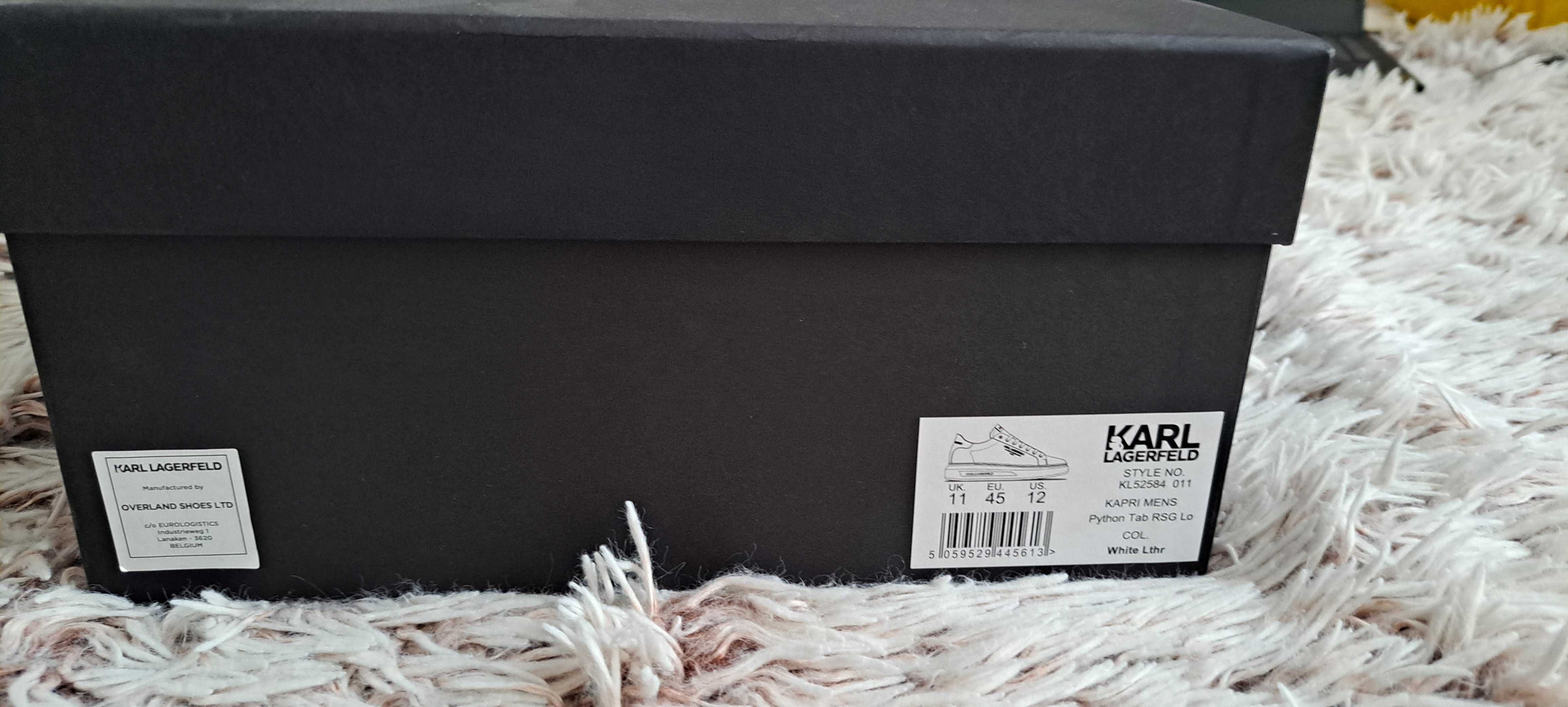 Karl Lagerfeld white 45