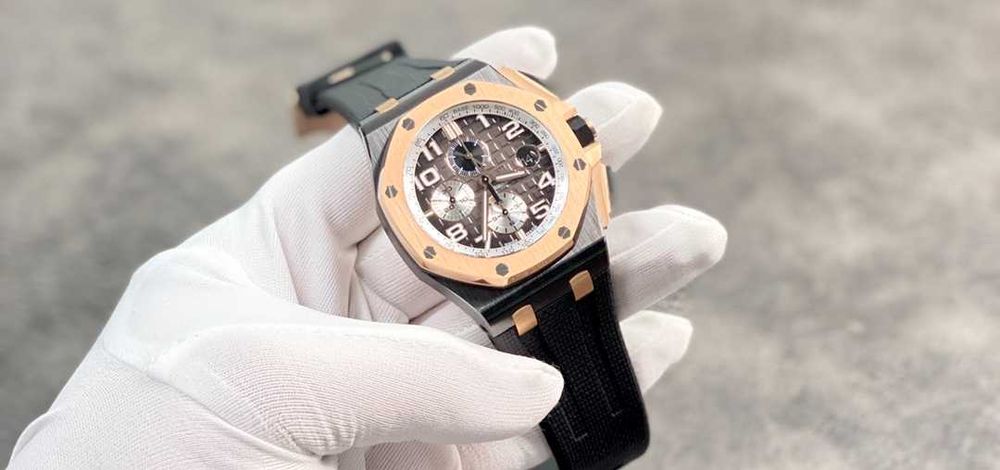 Ceas automat pentru bărbați AP Royal Oak Offshore Chronograph 26405