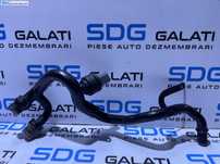 Teava Conducta Apa cu Senzor Temperatura Audi A8 D3 3.0 TDI BNG ASB 2004 - 2010 Cod 059121065AH [S0095]
