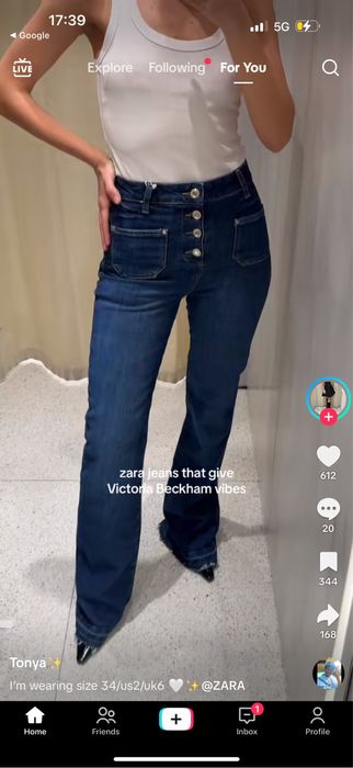 Zara два модела дънки