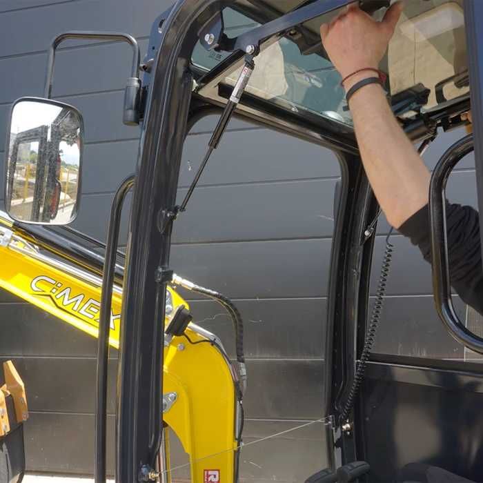 Мини багер Cimex CHE12RS-CAB-SB с чупеща стрела