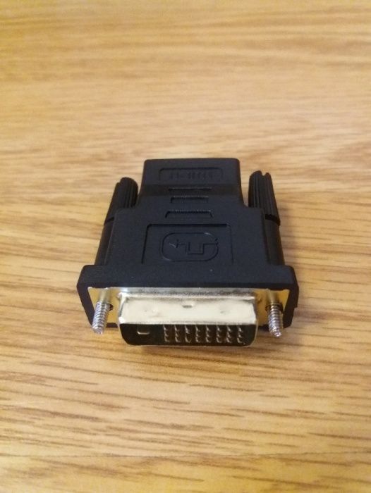 Adaptor Dvi-Hdmi,conectare( PC, TV Lcd, Led,Proiector,HD Monitor)Nou