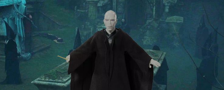 Figurina articulata Voldemort, Dark Lord, editie de colectie, 18 cm