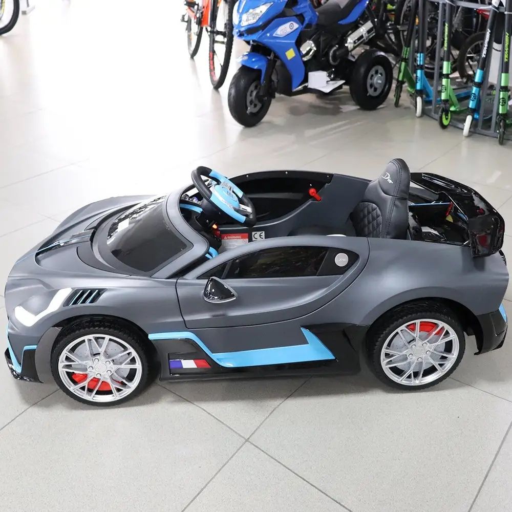 Новая детская машина |Barry Bugatti Divo| права номер приз