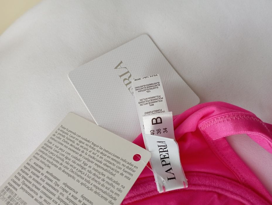 La Perla сутиен ЧИСТО НОВ, 32В, розов, секси