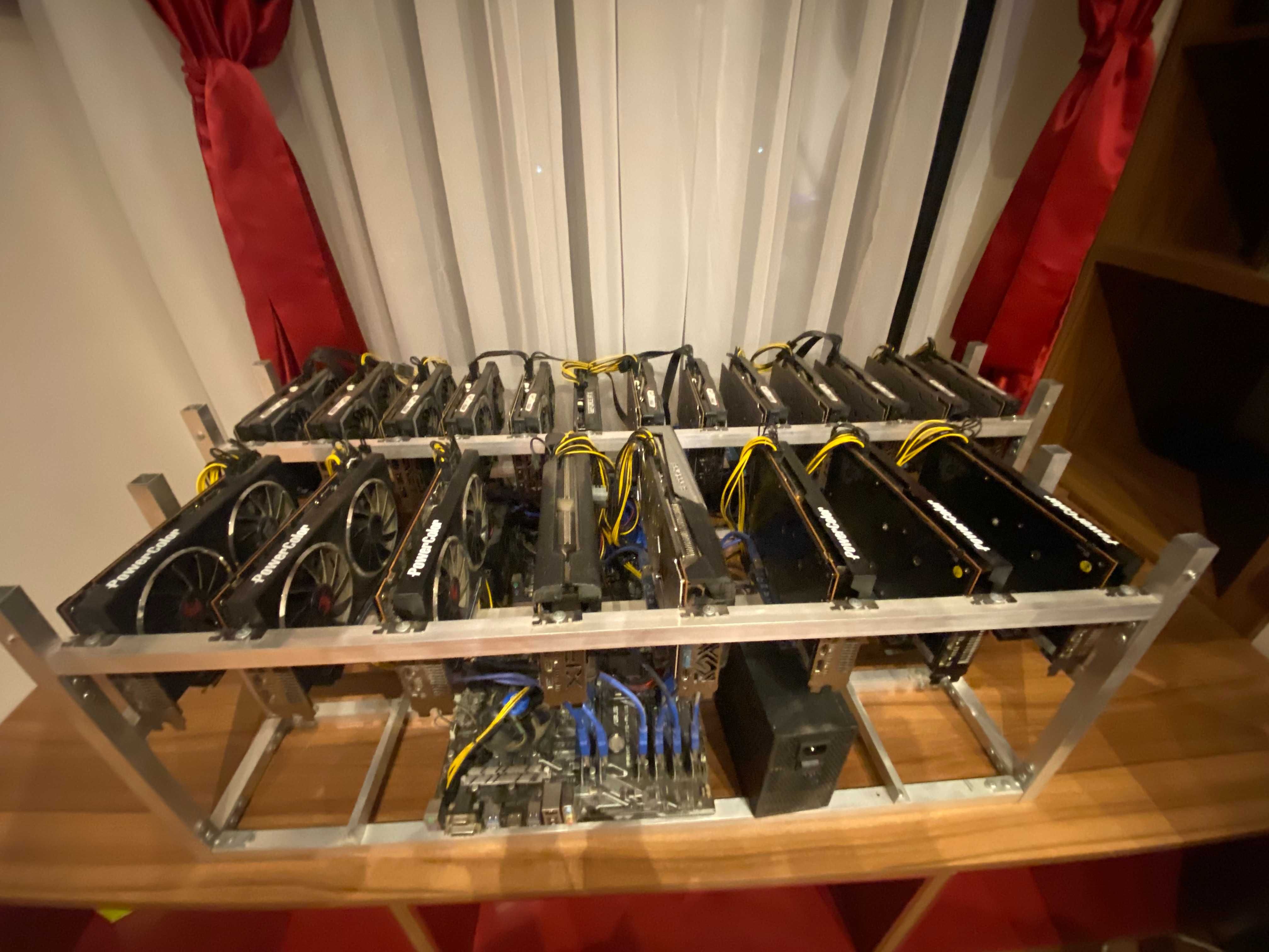 Mining Rigs (880 Mh/s ETH)