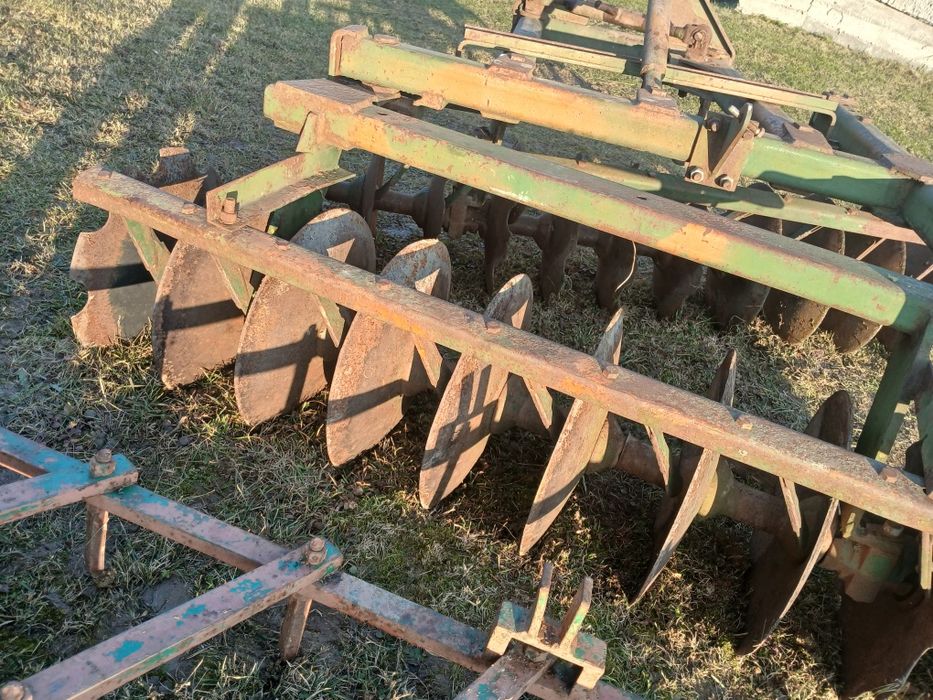 Disc purtat +grapă pt tractor 445