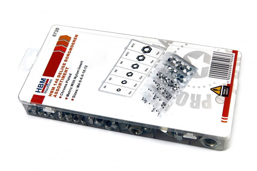 Set piulite autoblocante 146 buc
