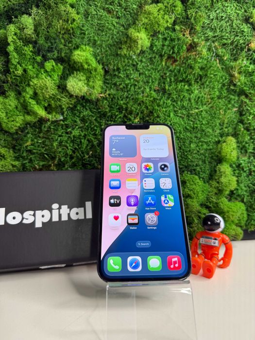 iPhone 14 Plus Midnight Black Negru 128GB 87% Baterie #6027