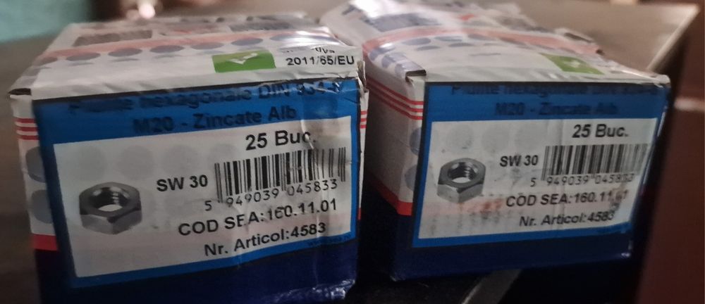 Piulite hexagonale M20