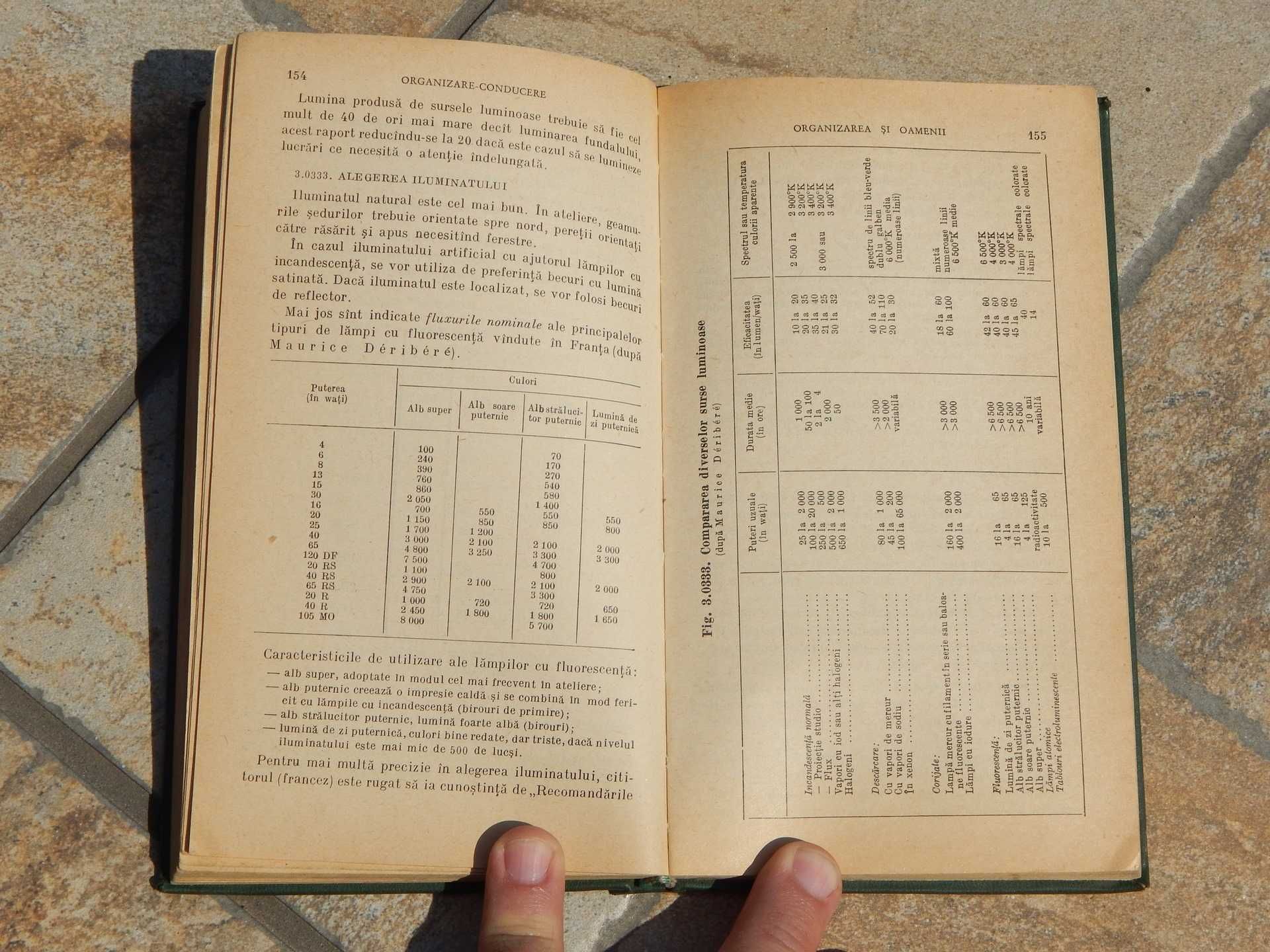 Organizare si conducere memorator Jean Gerbier Ed Politica 1971 vol. I