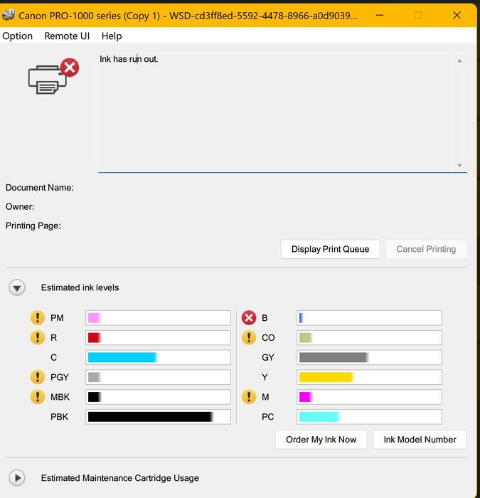 Canon ImagePROGRAF 1000