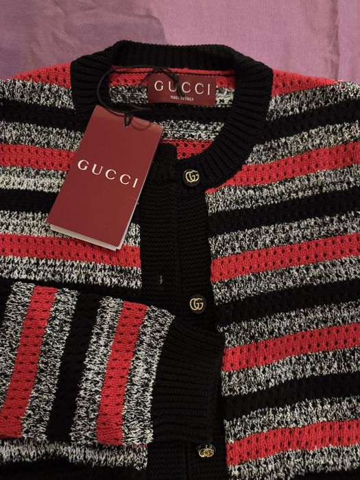 Gucci Striped cardigan, Гучи жилетка