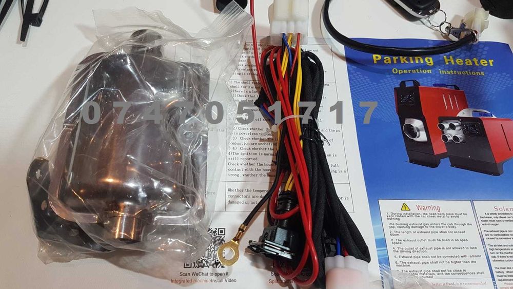 Webasto, Sirocou, Carcasa Metal, Diesel Heater, Incalzitor, Nou, 2kW,