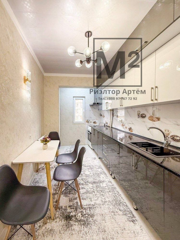 3/7/9 Паркентский - Риёзи - Чизельный - Франц. - 75 м²