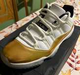 Jordan 11 low golden ceremony