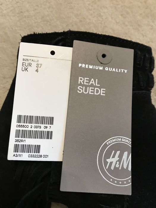 Botine piele intoarsa