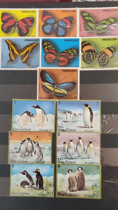 Класьор с пощенски марки от света