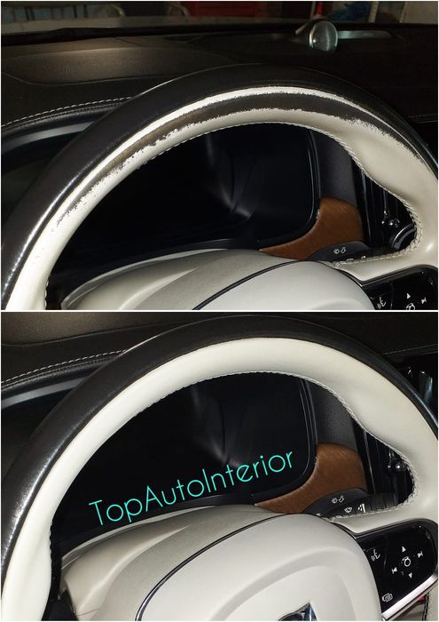 VOPSIT PIELE VOLANE AUTO Vopsim Profesional Pielea Volanului Vopsire