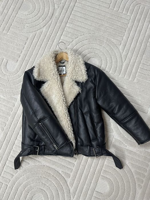 Поодам дубленку-авиатор