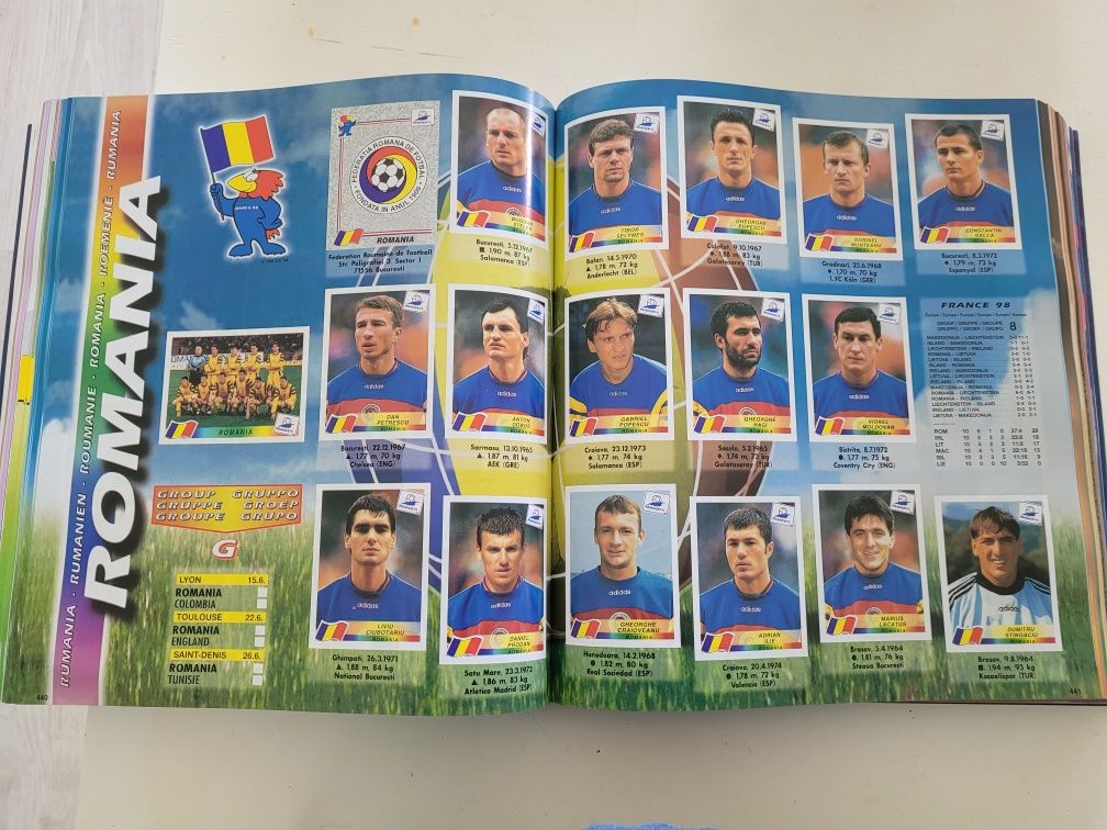 Catalog Panini footbal World Cup 1970-2018