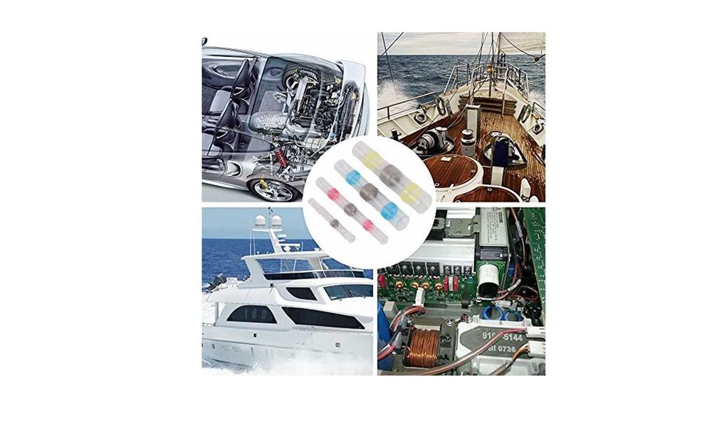 Conectori Electrici Autosudabili Termocontractabil cu Inel de Cositor