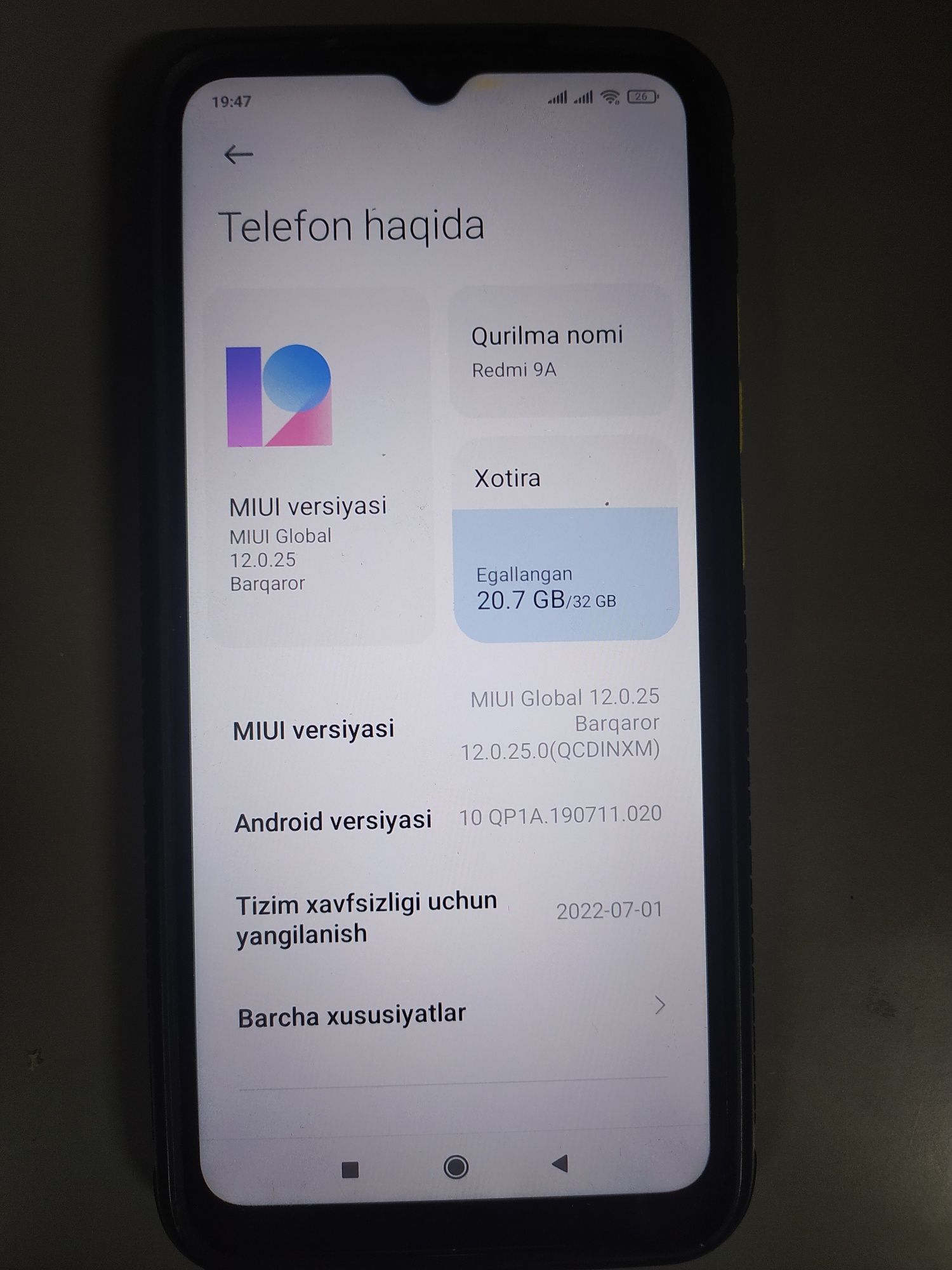 Telefon Redmi 9A