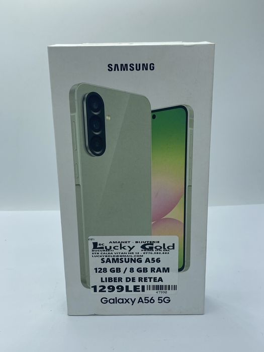 Samsung A56 128 Gb 8 Gb Ram /Garantie / Factura #47990