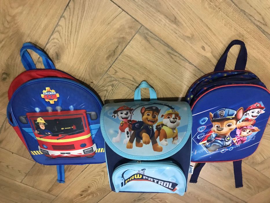 Geanta Fireman Sam, Patrula canină, Paw Patrol