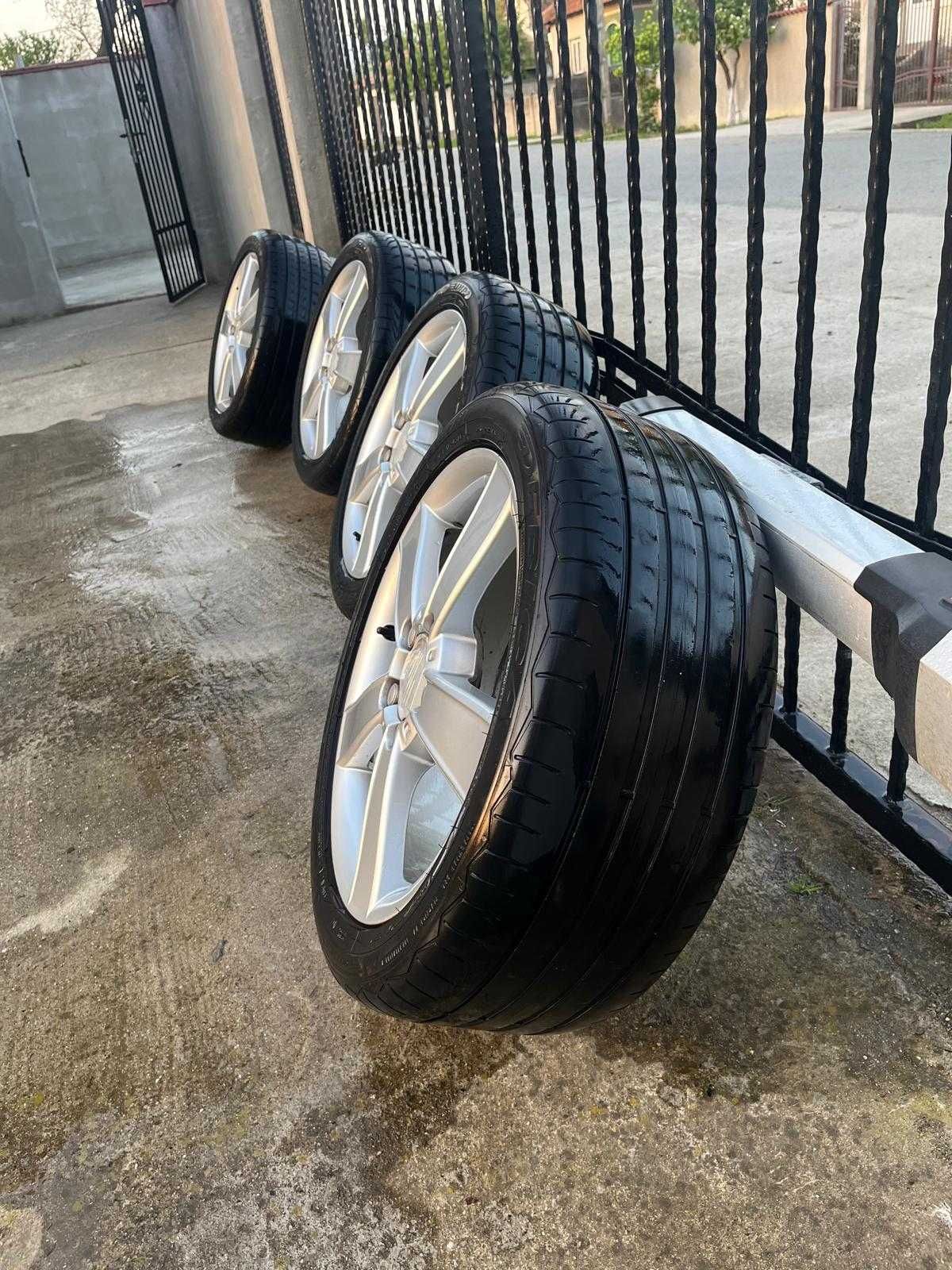 Jante aliaj 17" Seat 5x112 anvelope de vara 225/45r17  (17 inch) Leon