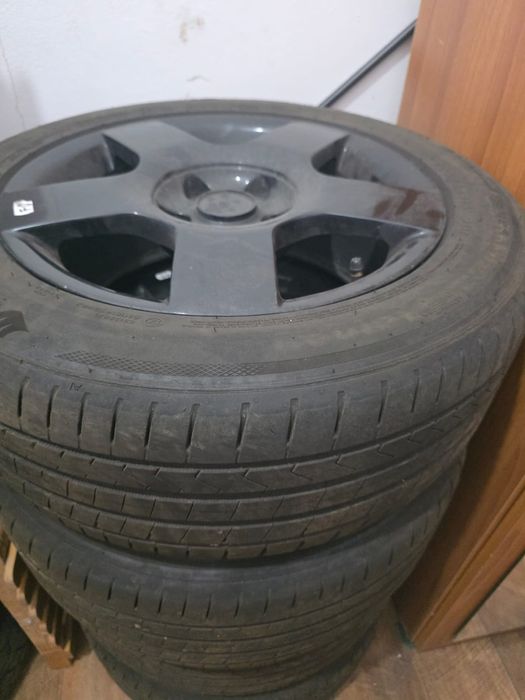 4 anvelope cu jante 205/ 55 r 16 hankook vara