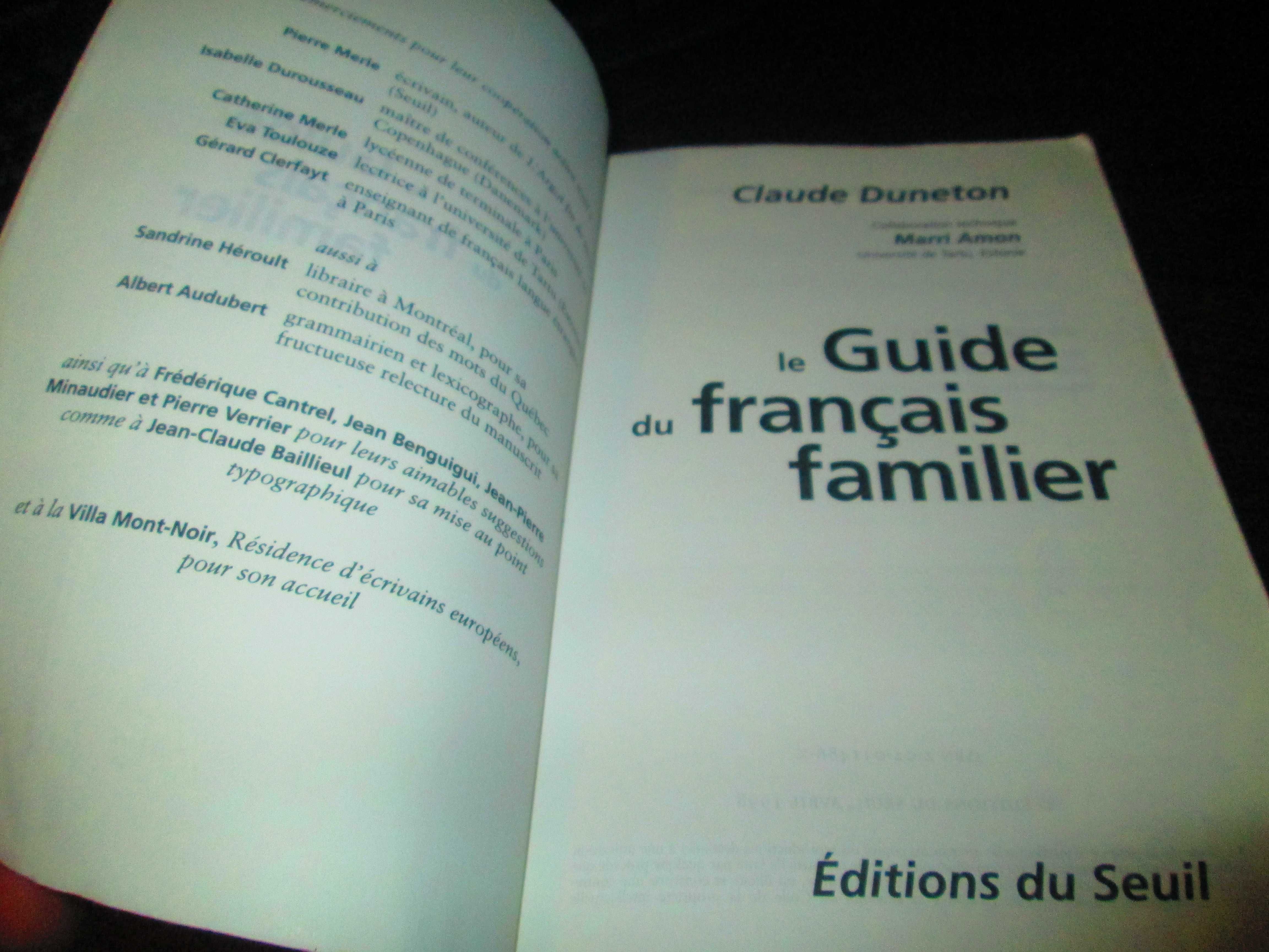1998 Le guide du francais familier