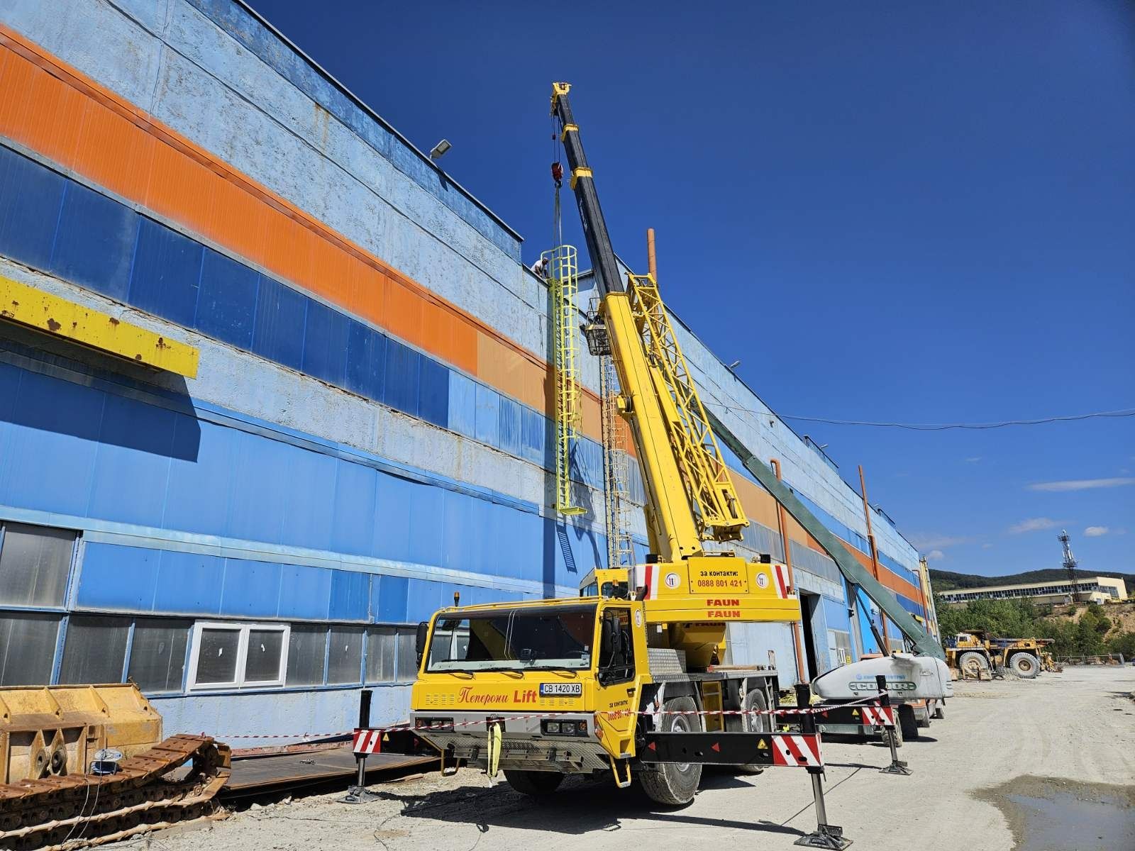 Кран 35т под наем